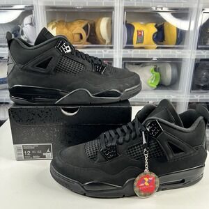 Size 12 - Air Jordan 4 Retro 2025 Black Cat WILL SHIP TODAY!